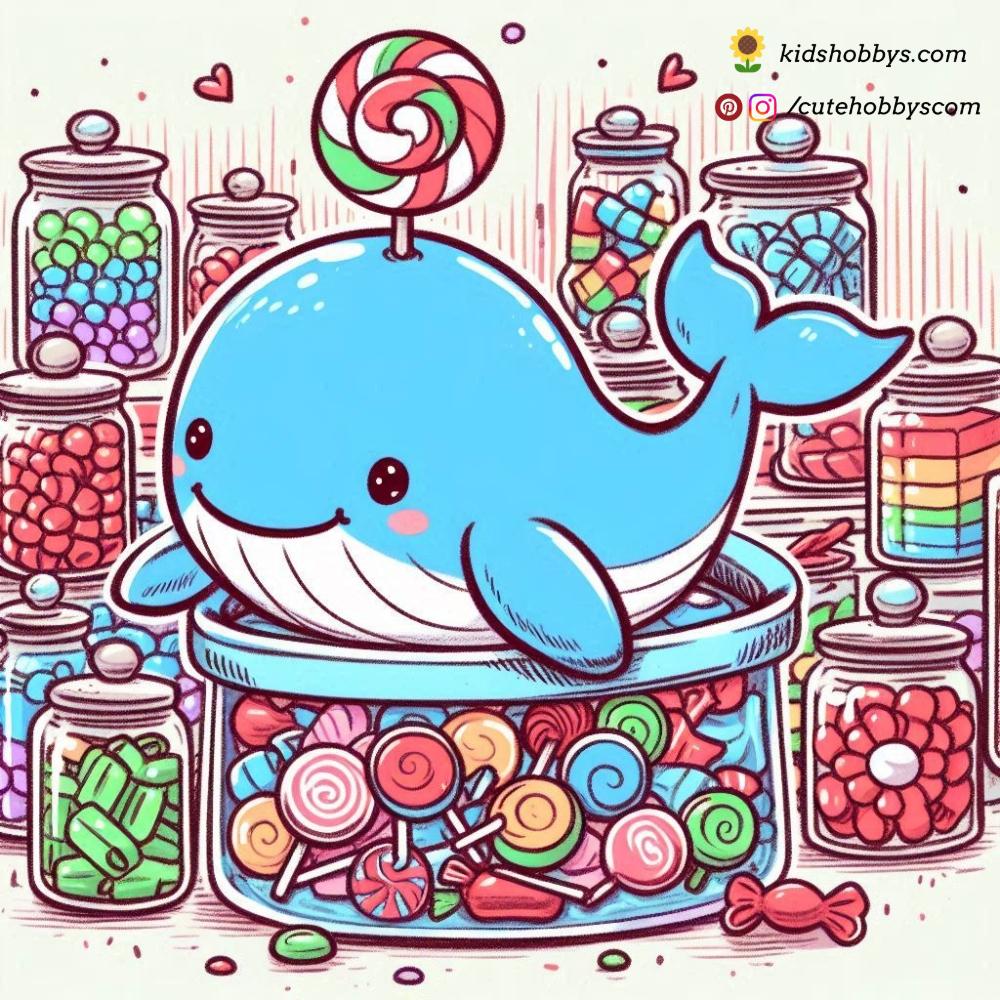 A Day at the Candy Store with a Baby Whale