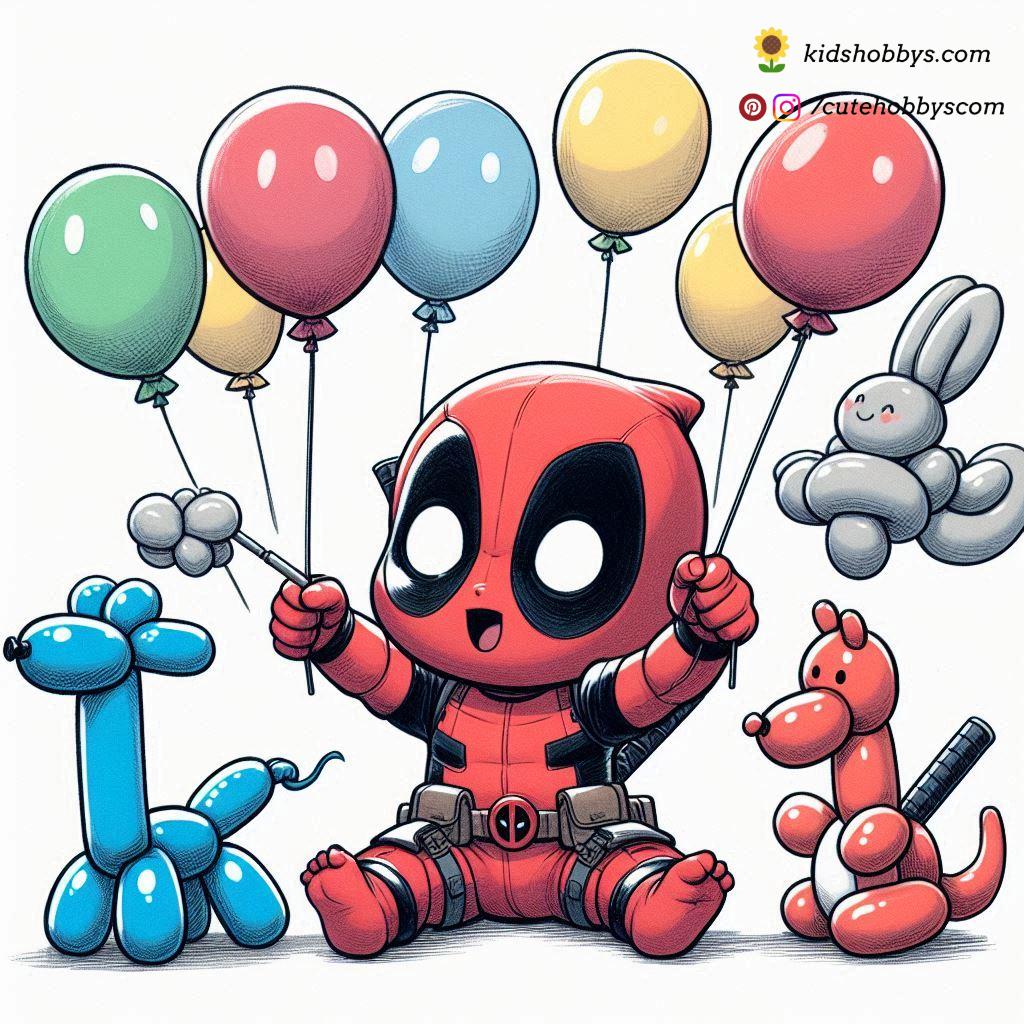 Deadpool’s Balloon Animal Extravaganza🎨