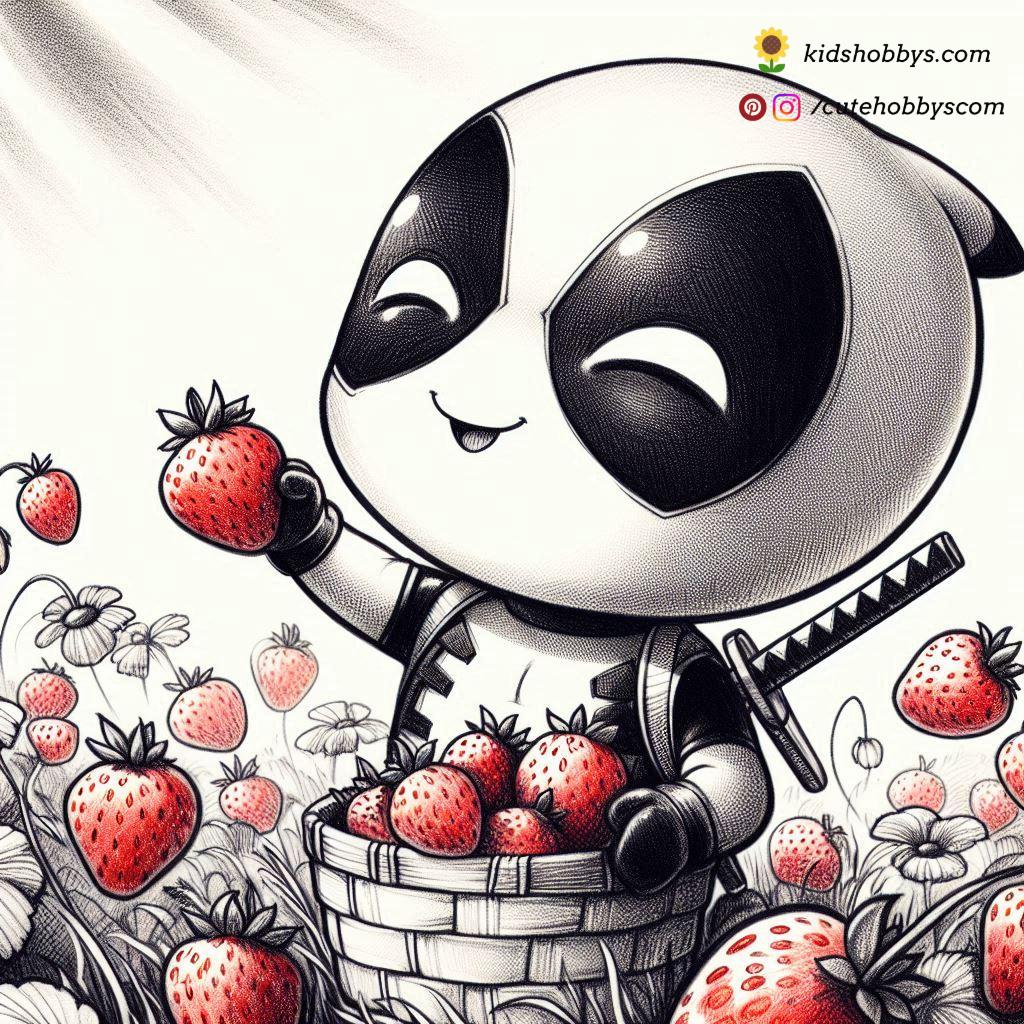 Deadpool’s Berry Picking Adventure🍓