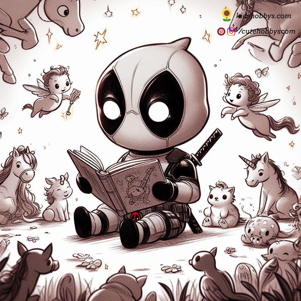 Deadpool’s Bookworm Moment🧚