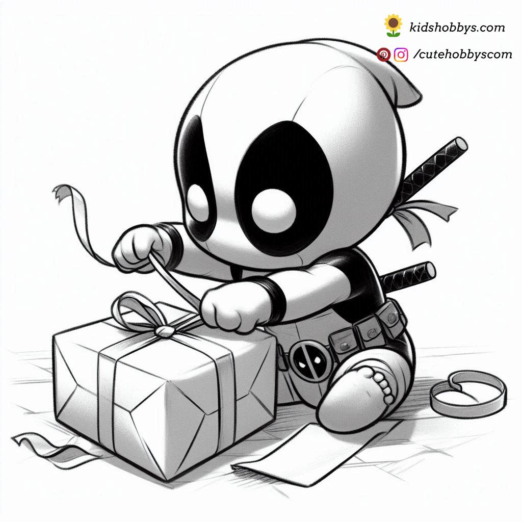 Deadpool’s Gift Wrapping Challenge🎁