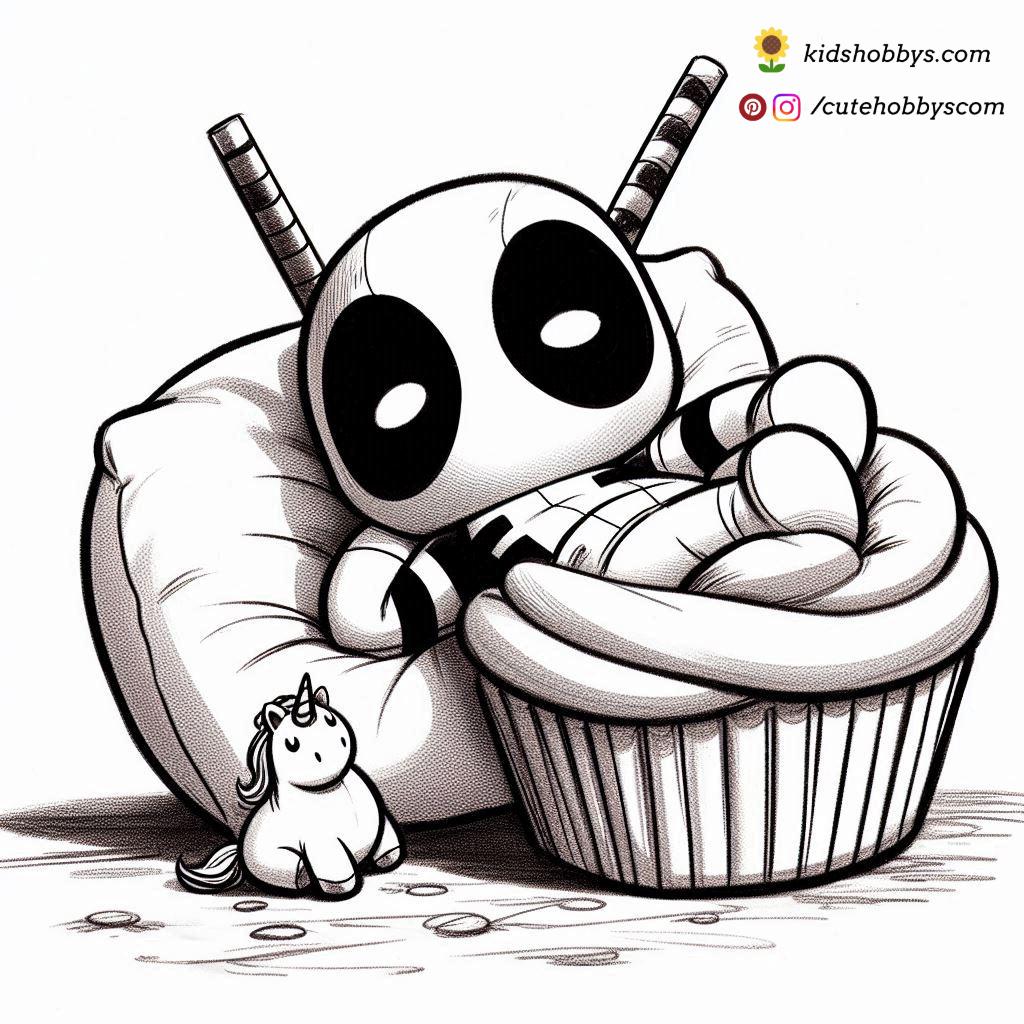 Deadpool's Nap Time🧁