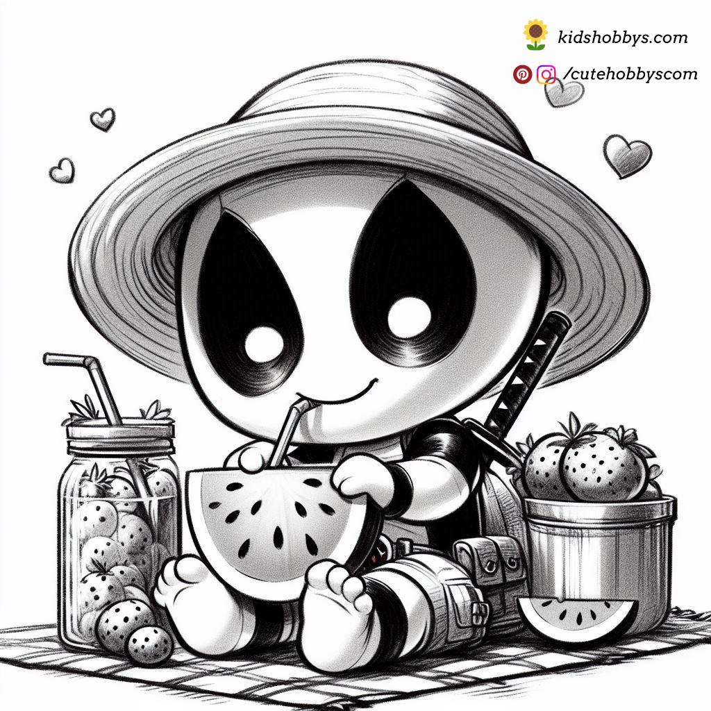 Deadpool’s Watermelon Picnic🍉