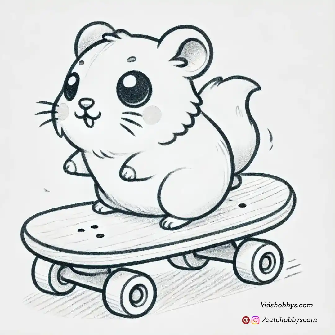 cool hammy skateboarding