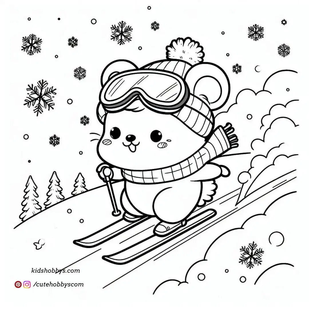 skiing hammy