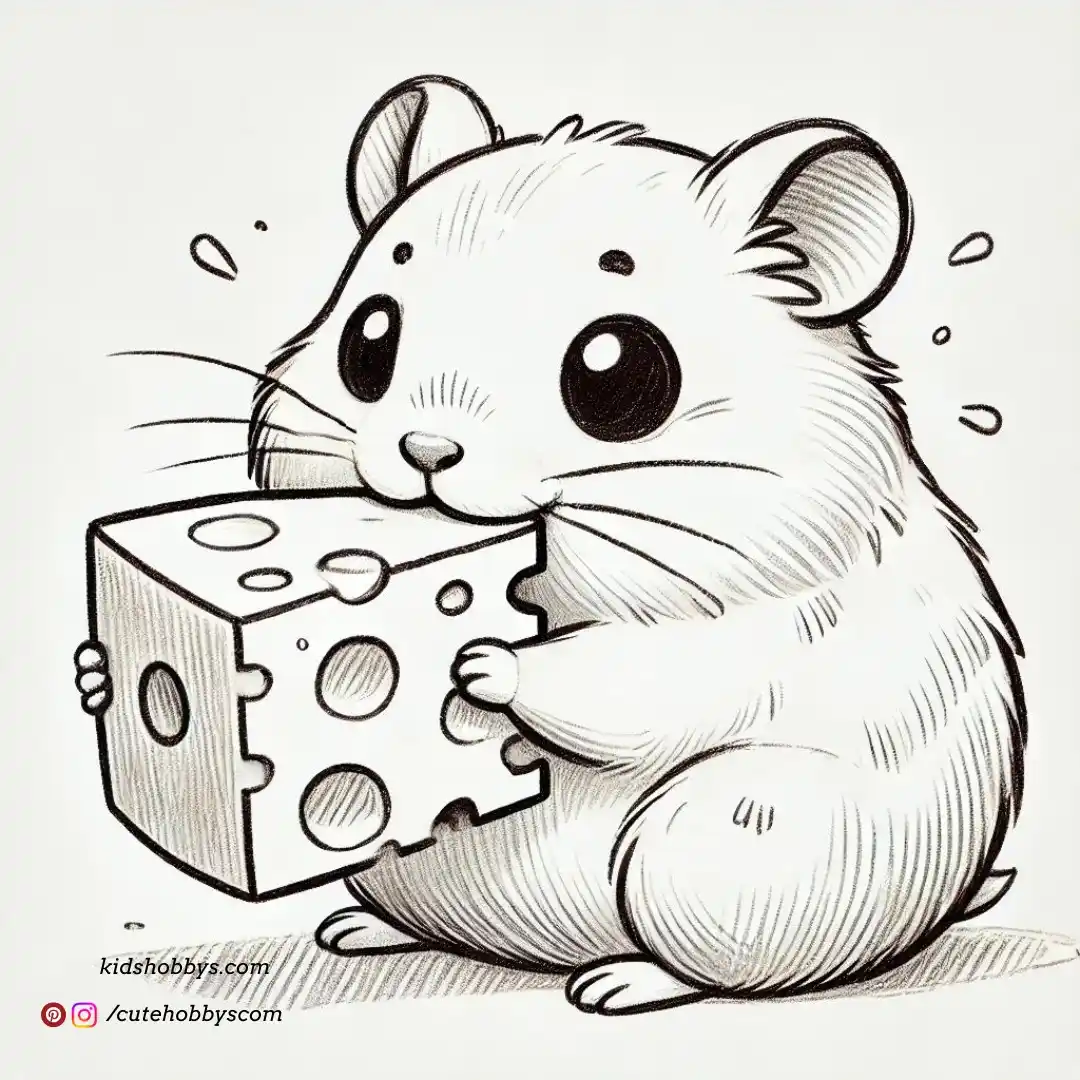 Sneaky Cheesy Hamster