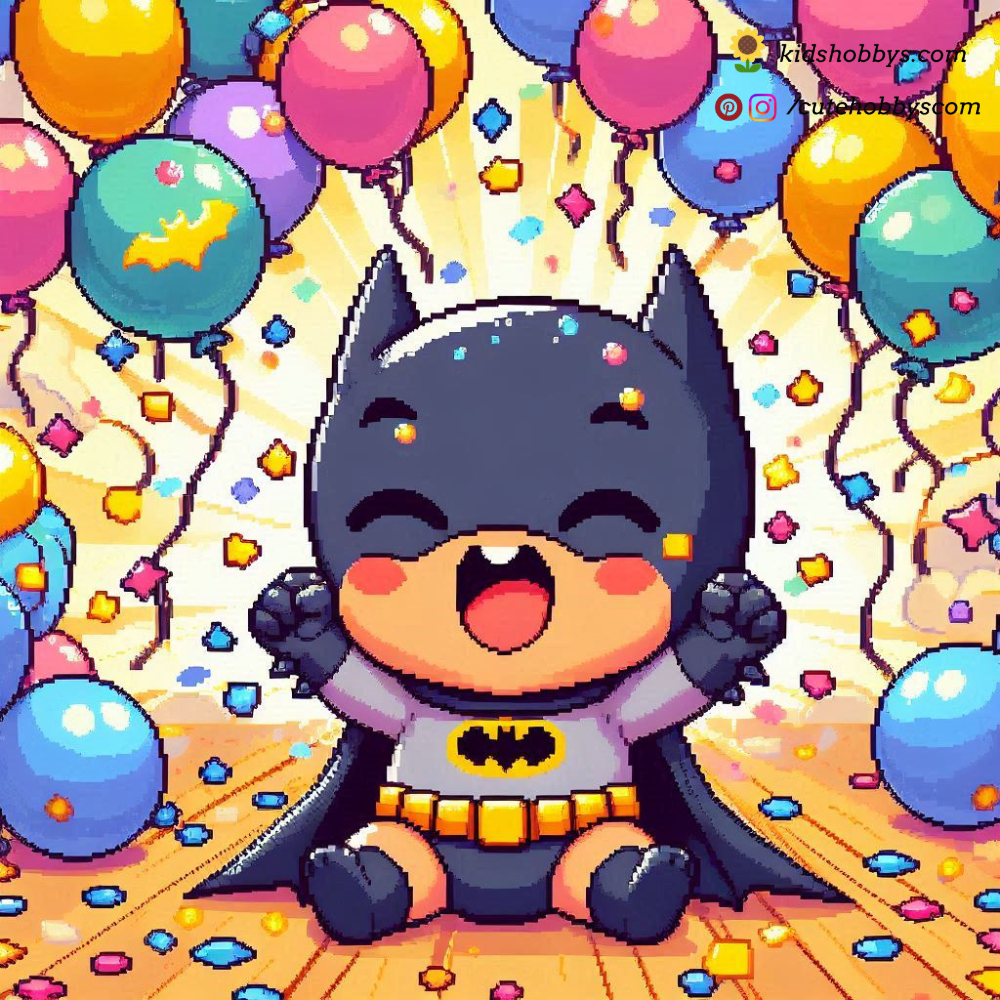 Baby Batman's Epic Balloon Pop Party! 🎈🦇💥