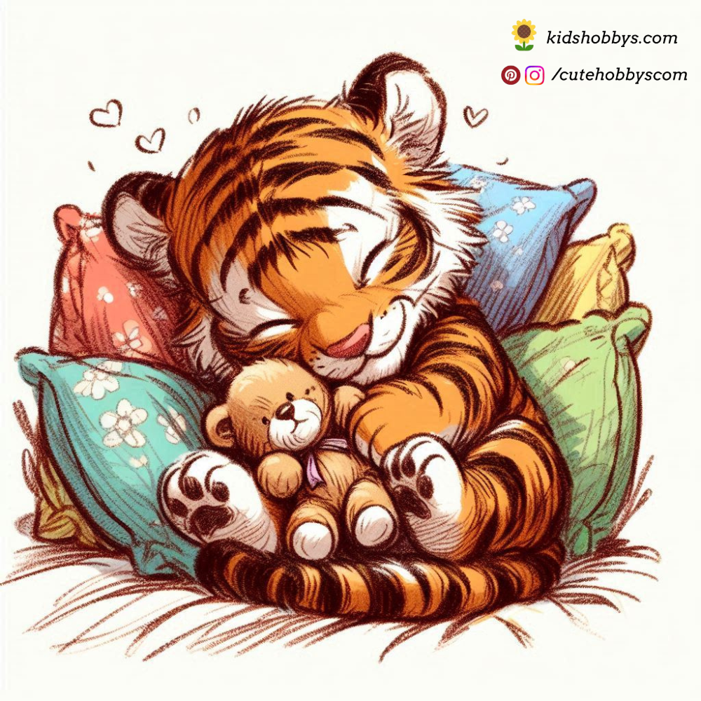 Baby Tiger and Its Favorite Toy! 🧸🐅💕