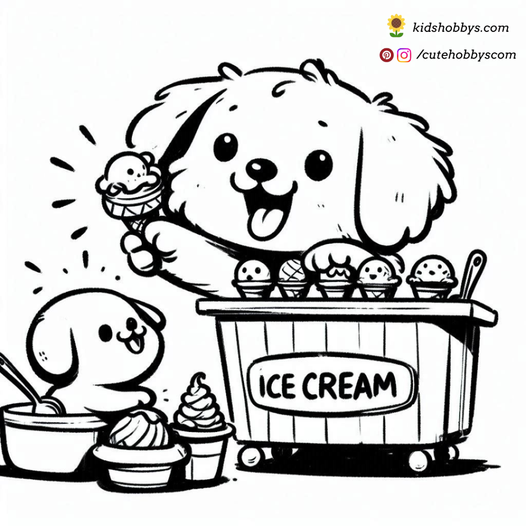 Ice Cream Stand Fun! 🍦🐶🎉