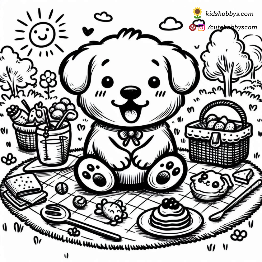 Picnic Paradise! 🧺🐶🍉