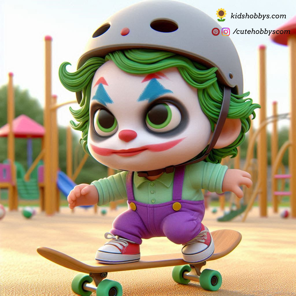 Can Joker Really Skateboard Watch This Little Guy Give It a Go!