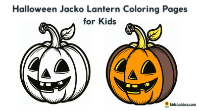 Halloween Jacko Lantern Coloring Pages for Kids