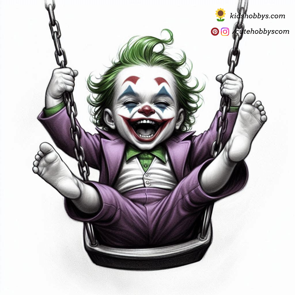 Is That a Tiny Joker on a Swing Watch Him Fly High!