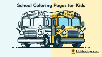 School Coloring Pages for Kids