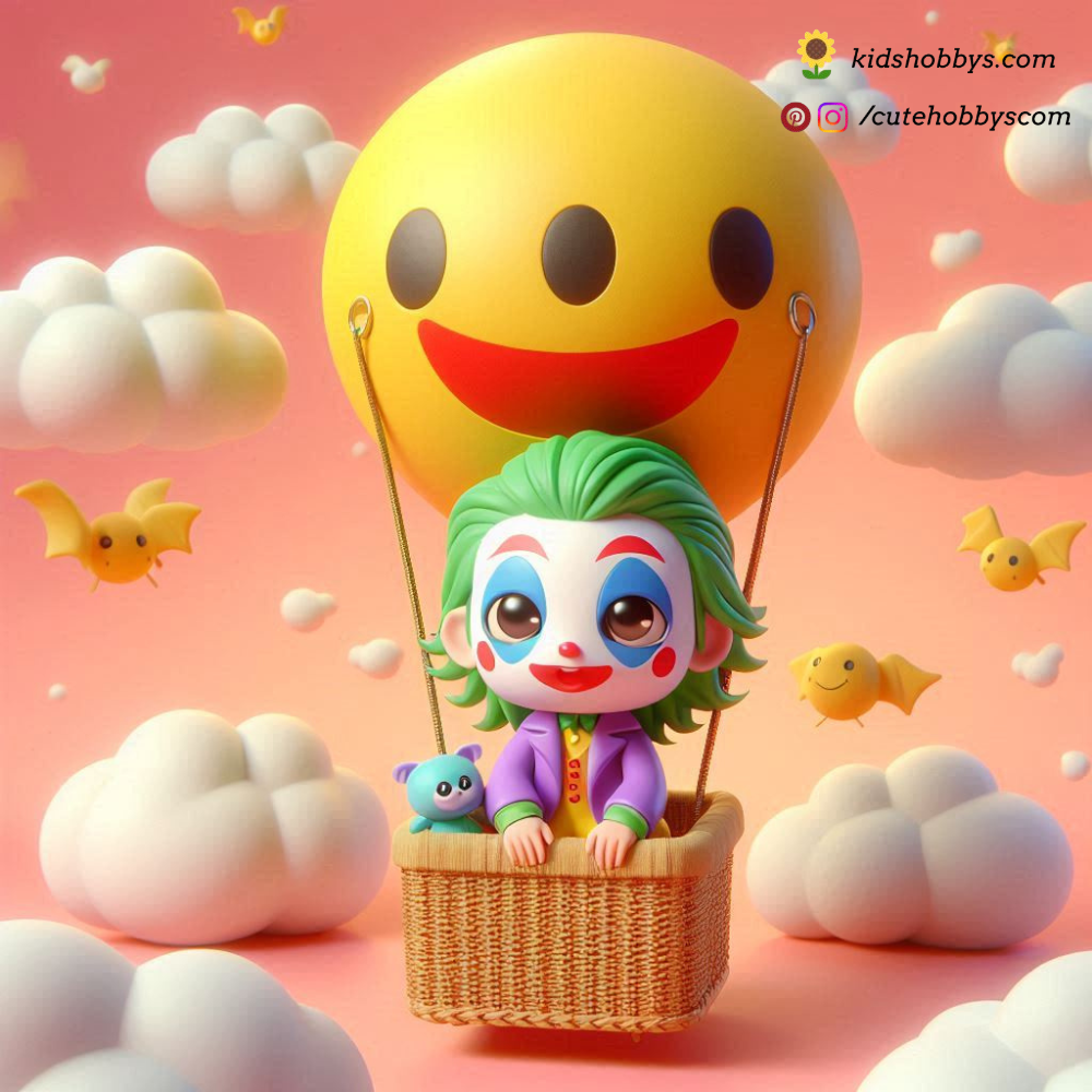 Up, Up, and Away! Joker's First Ride in a Hot Air Balloon Full of Smiles