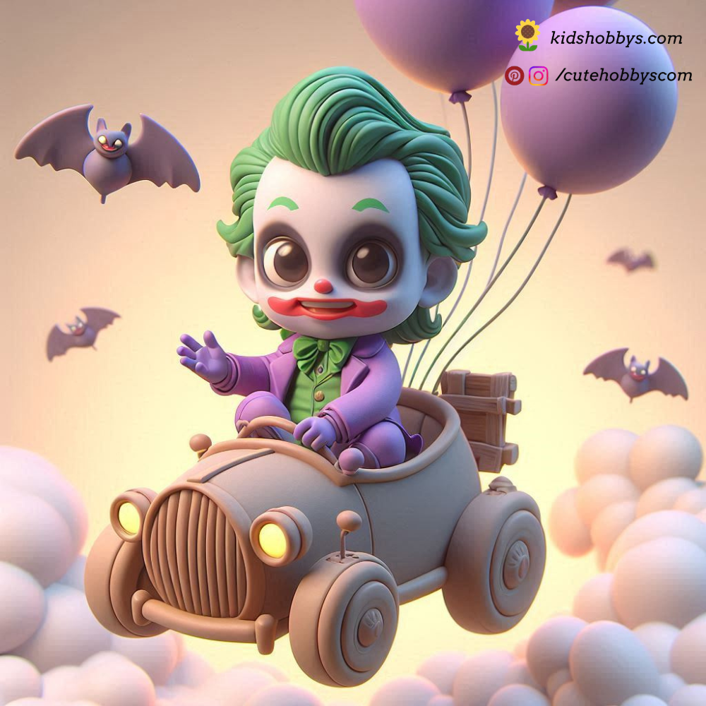 Who Knew a Balloon Car Could Take Joker This High_ Look at Him Go