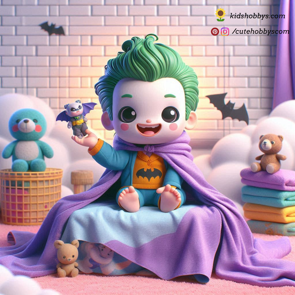 Who Needs a Cape Baby Joker’s Superhero Day in His Very Own Blanket Fort!